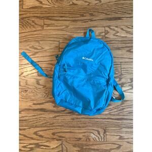 Columbia Packable Backpack 21L Blue Lightweight Travel Hiking Daypack NWOT